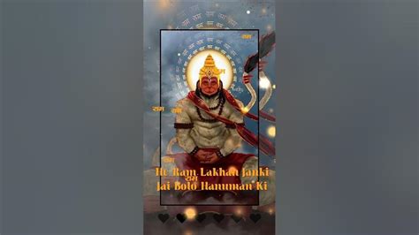 Ram Laxman Janki Jai Bolo Hanuman Kihanuman Ji Statusbajrang Bali