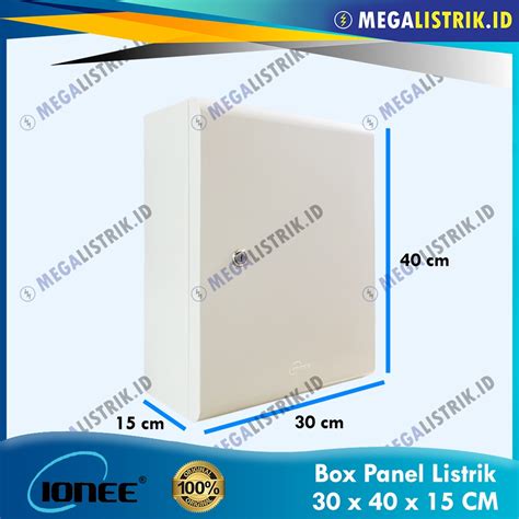 Jual IONEE BOX PANEL LISTRIK 30X40X15 KOTAK PANEL KABINET 30 X 40 X