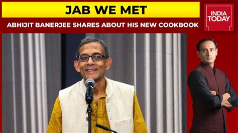 Nobel Laureate Abhijit Banerjee Shares About His New Book Cooking To