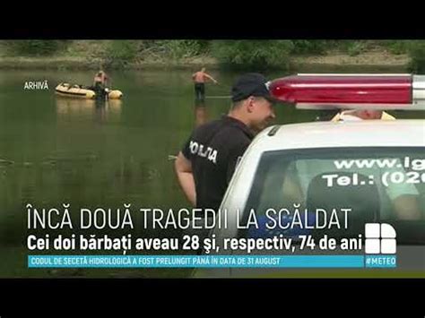 Două persoane în stare de ebrietate și au pierdut viața la scăldat în