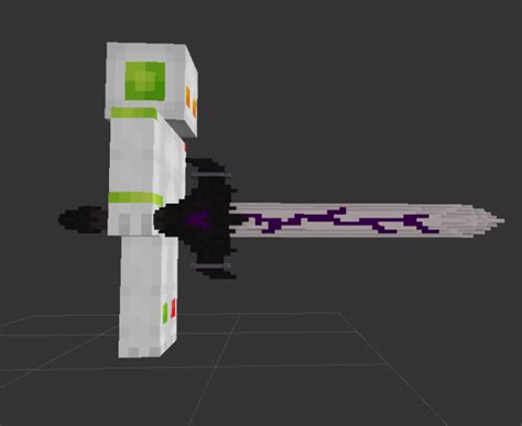 Custom D Greatsword Model Retextured Minecraft Texture Pack