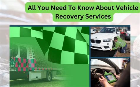 All You Need To Know About Vehicle Recovery Services A1 Recovery