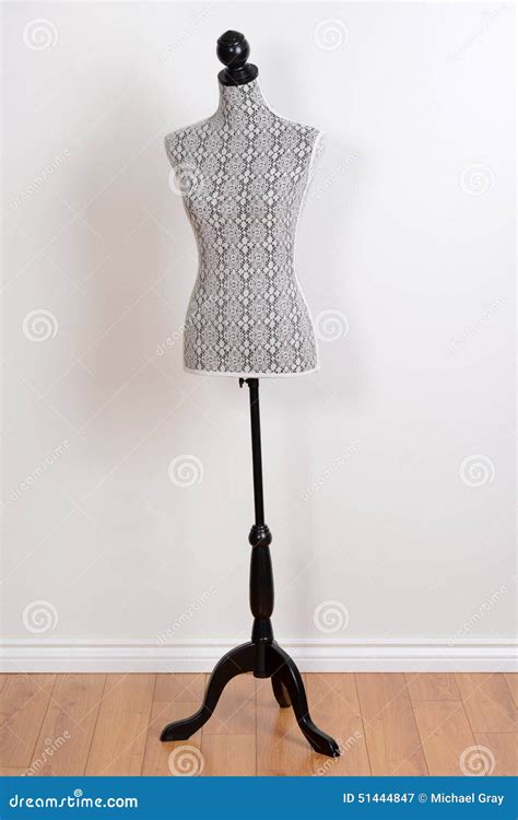 Dress Form On A Stand Stock Image Image Of Lace Sewing 51444847