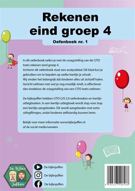 Cito Oefenboek Rekenen Eind Groep De Bijlesjuffen Cito Iep