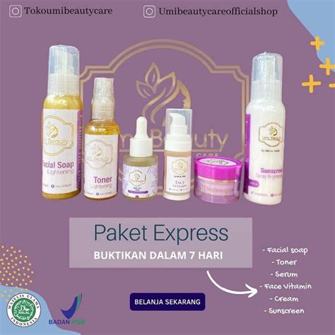 Jual Paket Ekspress Ubc By Umi Alfatih Paket Ubc Umi Beauty Care