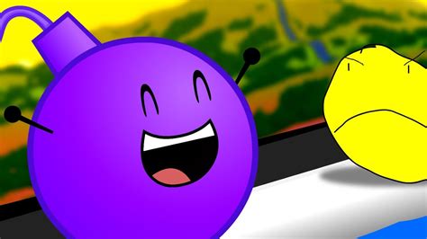 Bfdi Animation Hd Purple Bomby Scene Remake Youtube