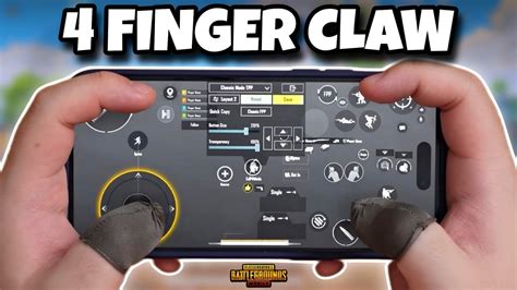 Best 4 Finger Claw PUBG MOBILE Best 4 Finger Claw Bgmi 4 Finger