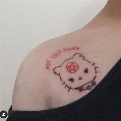 Pictures Of Hello Kitty Tattoos