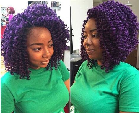 Purple Crochet Braids Purple Natural Hair Hair Scarf Styles Crochet Hair Styles