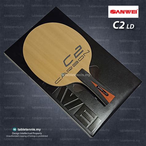 Sanwei Blade C2 LD FL Composite Carbon Blade Table Tennis Bat Paddle