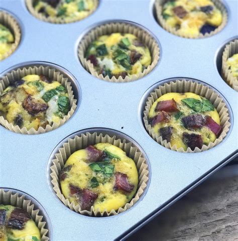 Easy Breakfast Egg Muffins For Healthy Nutrition On The Go