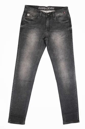 Straight Fit Plain 2923 Black Men Denim Jeans At Rs 1079piece In