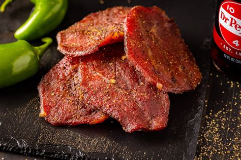 Fiery Dr Pepper Jalapeno Beef Jerky An Epic Bbq Treat