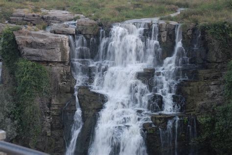 Ethipothala water falls stock image. Image of sagar, near - 29928313