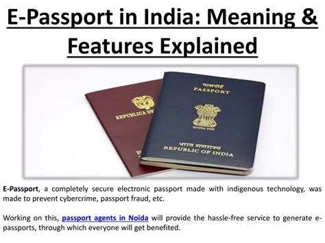 Ppt In India The E Definition Passports And Benefits Powerpoint Presentation Id11323330