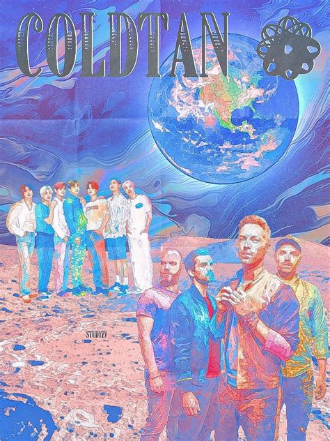 Coldplay X BTS My Universe Poster