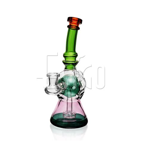 Esigo New Designs Assorted Colors Shisha Hookah Oil Dab Rig Smoking Glass Water Pipes With 14mm