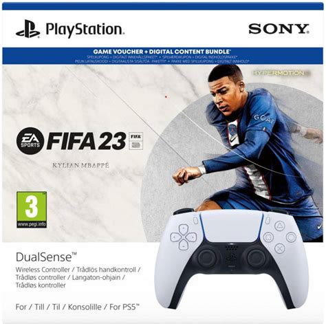 Sony Playstation Dualsense Controller With Fifa Voucher White