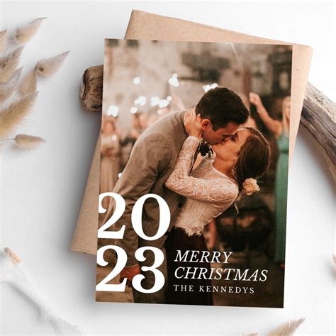 Year In Review Christmas Card Template Merry Christmas Card Year In