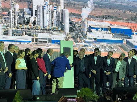 Lula Participa De Inaugura O De F Brica De Celulose Da Suzano Em Ribas