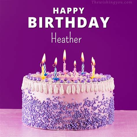 100 Hd Happy Birthday Heather Cake Images And Shayari