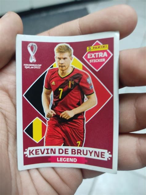 Figurinha Do Álbum Da Copa 2022 Kevin De Bruyne Frete grátis