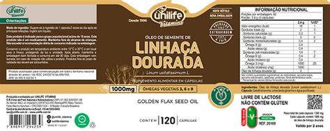 Oleo Da Semente De Linha A Dourada Loja De Produtos Naturais Folha