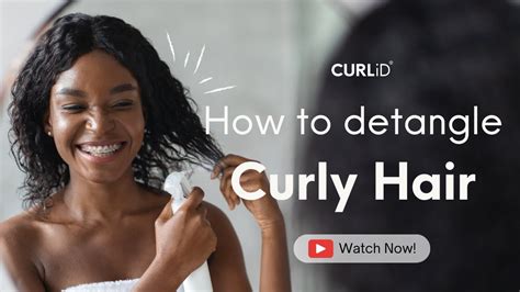 How To Detangle Curly Hair Racquel Stewart Youtube