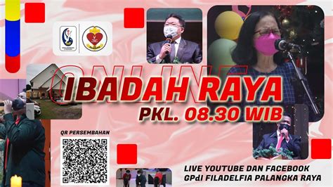 Gpdi Filadelfia Palangka Raya Ibadah Raya Februari Perang