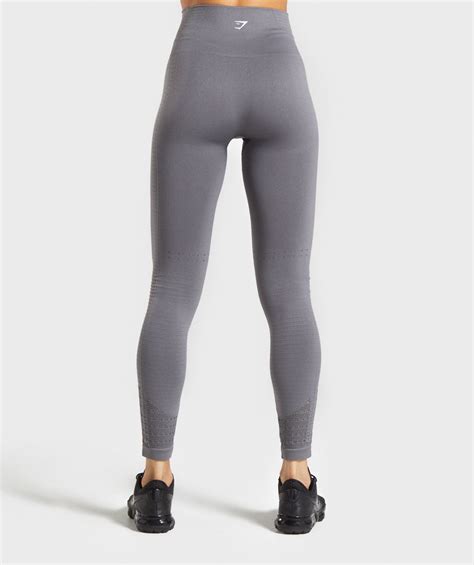 Gymshark Energy Seamless Leggings Smokey Grey Gymshark