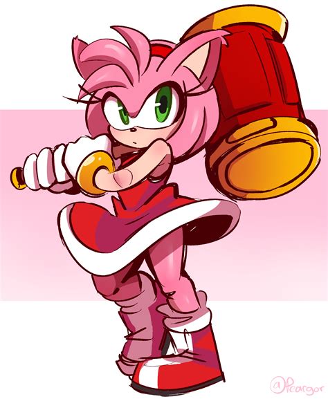 Amy Rose By Infestedpear On Newgrounds