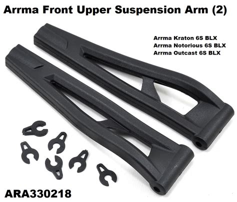 Arrma Front Upper Suspension Arm Kraton Notorious Outcast Rc