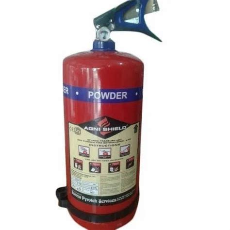 Mild Steel A B C Dry Powder Type Kg Agni Shield Fire Extinguisher At