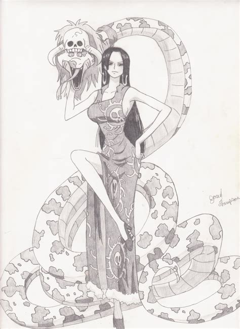 Pirate Empress Boa Hancock By Redmanjed On Deviantart