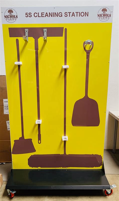 Custom Mobile Shadow Board Workplace Safety Visual Management Shadow