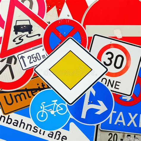 Printable German Traffic Signs