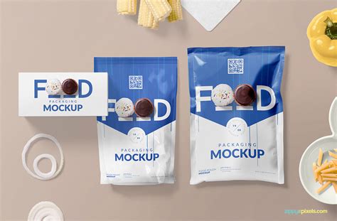 Free Food Packaging Mockup PSD :: Behance