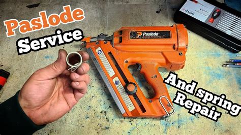 Repairing A Old Paslode Im Ct Nail Gun Compleat Service And