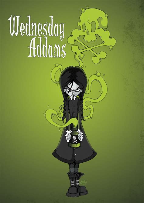 Wednesday Friday Addams, Happy Wednesday, Dope Cartoons, Dope Cartoon Art, Alien Drawings, Art ...