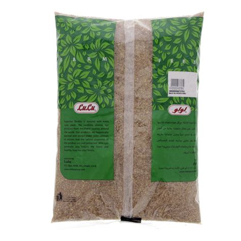 Lulu Burgol Brown 1kg Online At Best Price Pulses Lulu Uae