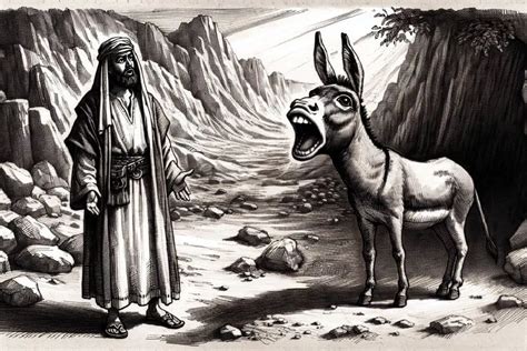 Balaam And The Talking Donkey Faithful Fable