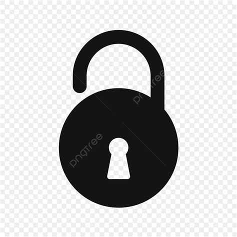 Unlock Vector Hd Png Images Unlock Vector Icon Unlock Icons Padlock