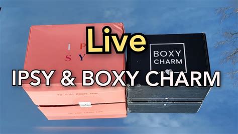 Live Ipsy The Year Of You Glam Bag Glam Bag Plus Boxy Charm