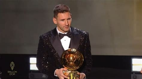 Agranda Su Leyenda Lionel Messi Gan S Ptimo Bal N De Oro Deportes