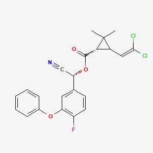 beta-Cyfluthrin | C22H18Cl2FNO3 | CID 56608859 - PubChem