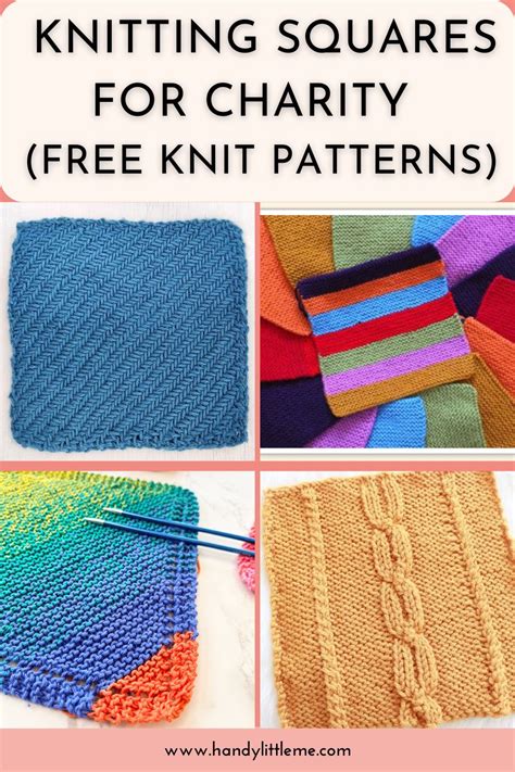 Free Knitting Patterns For Squares