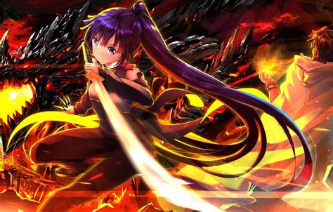 Anime Fire Girl Wallpapers Top Free Anime Fire Girl Backgrounds