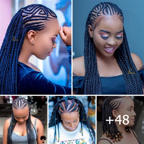 Hottest Ghana Braids Hairstyle Ideas For Yeox