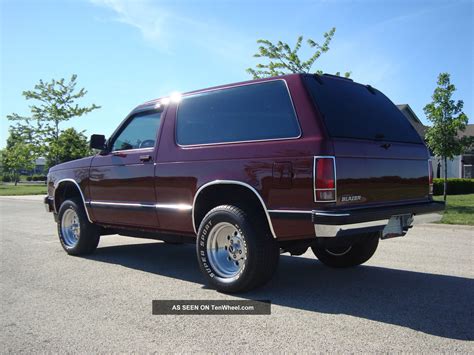 CHEVROLET S-10 BLAZER - 336px Image #4