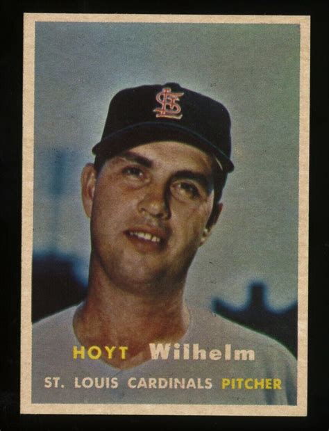 Topps Hoyt Wilhelm Nm Mt Ebay